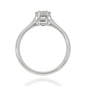 Bibigi fehér arany gyűrű 52-es méret (AS0174B1)